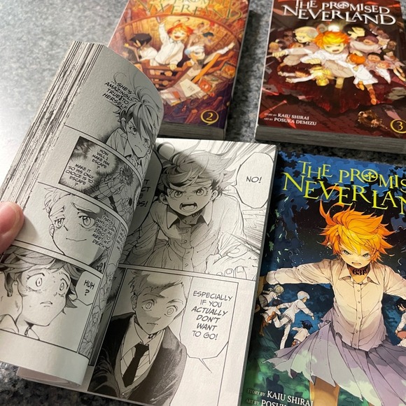 THE PROMISED NEVERLAND Manga Series Vol. 2, 3, 4 & 5 - Picture 6 of 8